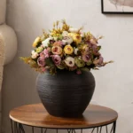 Nordic Minimalist Ceramic Vase Trio for Elegant Decor - Image 3