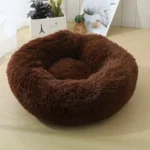 Home Plush Pet Nest Winter Cat Nest Dog Nest Warm Detachable and Washable Round Cat Nest Pet Bed Seasonal Universal Decoration - Image 6