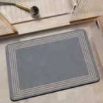 Luxury Bathroom Mat Anti-slip Shower Foot Mats Super Absorbent Quick Dry Bath Carpet Floor Toilet Rugs Doormat Washable - Image 2