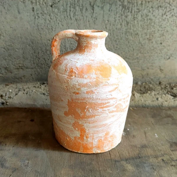 Handmade Terracotta Vase for Dried Flowers Vintage Sle Large Size Cerc Plant Pot Home Decorative Item for Living Room