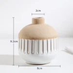Ceramic vase Creative mini flower device Aromatherapy bottle Arts and crafts Display TV cabinet wine cabinet decoration - Image 6