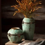Home DecorClay Terracotta PotsVases Minimalist Living Room Decor AccessoriesVase OrnamentsHome VasesGifts - Image 4