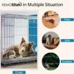 KEMORELA Extra Large Plush Dog Bed Sofa Thickened Super Soft Polyester Pet Mat Dog Crate Mat Bed For Small Medium Large Dog Bed - Image 4