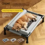 Medium and large cat and dog off-the-ground bed removable and washable breathable mesh pet bed moisture-proof removable and - Image 2