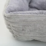 Bed for Dog Cat Pet Square Plush Kennel Medium Small Dog Sofa Bed Cushion Pet Calming Dog Bed House Pet Supplies Accessories - Image 5