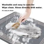 Luxury Bathroom Mat Anti-slip Shower Foot Mats Super Absorbent Quick Dry Bath Carpet Floor Toilet Rugs Doormat Washable - Image 6