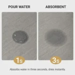 Super Absorbent Bathroom Rug Ultra Thin Diatom Mud Bath Mat Non Slip Bathroom Floor Mat Soft Drying Entrance Mats Bathroom Decor - Image 2