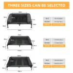 Ultimate XXL Raised Dog Bed with Cooling Plush Comfort - Image 5