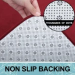 Olanly Silicone Bath Mat Memory Foam Carpet Non-Slip Shower Bathroom Rug Soft Foot Mat Stone Floor Super Absorbent Quick Dry Rug - Image 5