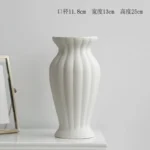 pinellia-height-25cm-plain-white