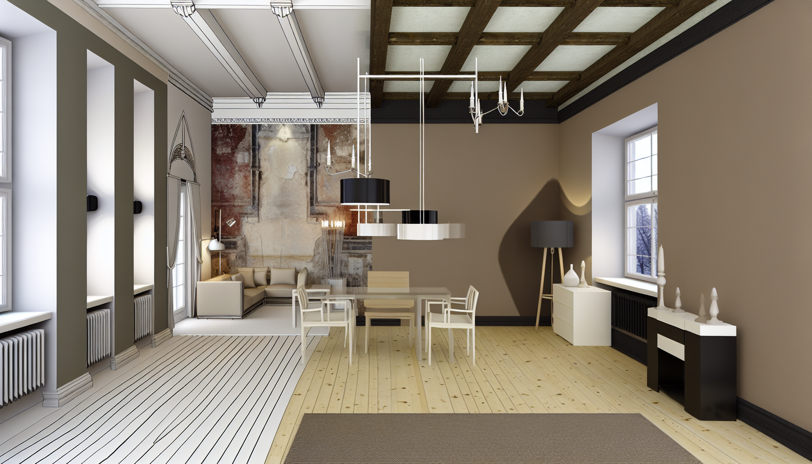 Accent Walls For Scandinavian Interiors