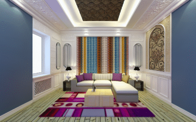 Accent Walls With Painted Patterns