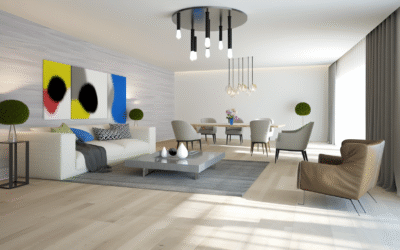 Contemporary Design With Pop Art Accents