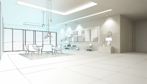 Contemporary Lighting With LED Features