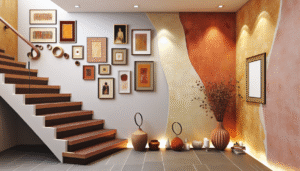 Elevate Your Space: Expert Tips for Choosing Art to Transform Open Staircase Walls
