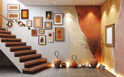 Elevate Your Space: Expert Tips for Choosing Art to Transform Open Staircase Walls