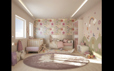 Floral Wallpaper For Nurseries