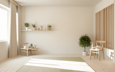 Japandi Minimalist Kid-Friendly Interiors