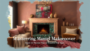Mastering Mantel Makeovers: Expert Art Placement Tips to Transform Your Space