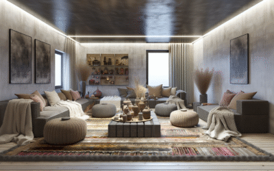 Maximizing Impact: Creative Strategies for Open Space Arrangements with Minimal Furniture