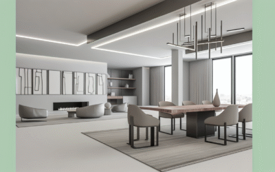 Modern Dining Rooms With Sculptural Tables