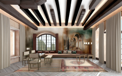 Open Beam Ceilings With Rustic Charm