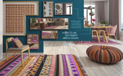 Seamless Style: How to Mix Different Mirror Designs Throughout Your Home for a Cohesive Look