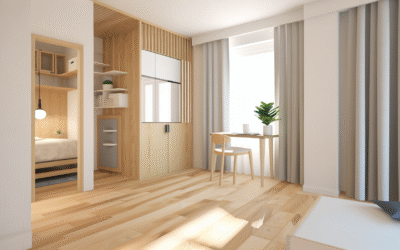 Small Space Solutions Using Light Wood