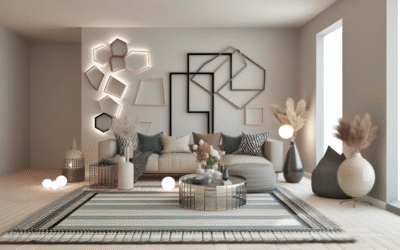 Transform Your Space: Stunning Modern Geometric Decor Arrangements to Elevate Any Room