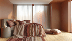 Warming Terracotta Tones In Autumn Bedding