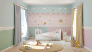 Whimsical Curtains For Kids Bedrooms