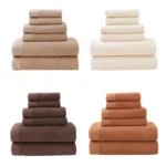 Indulge in Luxury: 6-Piece 100% Cotton Towel Set - Image 6