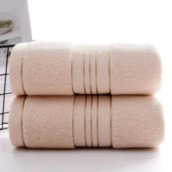 Soft Cotton Face Towels Set - Quick-Dry & Ultra Absorbent