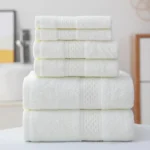 Luxurious 3-Piece Cotton Towel Set - Soft, Absorbent & Eco-Friendly - Image 8