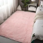 Kids' Soft Solid Acrylic Carpet - Easy Care, Plush Comfort
