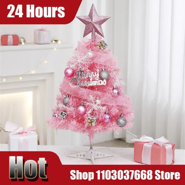 Compact LED Christmas Tree for Festive Tabletop Decor