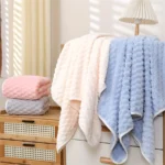 Ultra-Absorbent Waffle Weave Towels - Quick-Dry Luxury for Spa & Gym