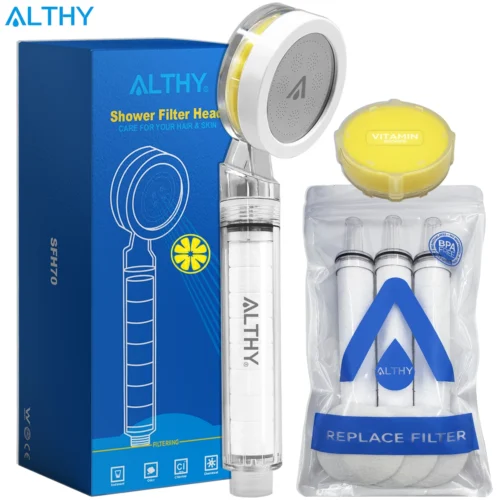 Revitalize Your Shower: ALTHY Vitamin C Filter Head