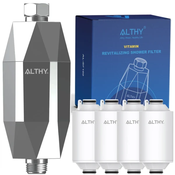 Transform Your Shower with ALTHY Vitamin C Filter - Bye Bye Itch!