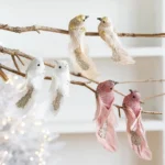 Lifelike Foam Feather Bird for Christmas & DIY Decor