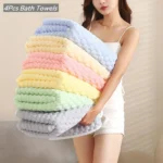 Ultra-Absorbent Waffle Weave Towels - Quick-Dry Luxury for Spa & Gym - Image 2
