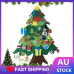 Colorful DIY Felt Christmas Tree - Safe, Durable & Creative Decor