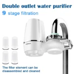 Ultimate Faucet-Mounted Water Filter for Pure Drinking Water