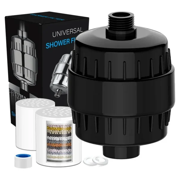 Transform Your Shower: 15-Stage Filter for Pure, Soft Water