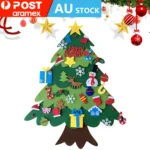 DIY Felt Christmas Tree Kit for Kids - Colorful 3 D Fun