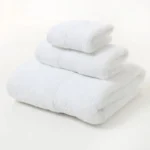 Luxurious 3-Piece Cotton Towel Set - Soft, Absorbent & Eco-Friendly - Image 3