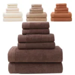 Indulge in Luxury: 6-Piece 100% Cotton Towel Set - Image 2