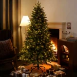 Lifelike Pre-lit Christmas Tree with LED Lights - Multiple Sizes