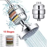 20-Stage Shower Filter: Purify Water, Soften Skin & Hair