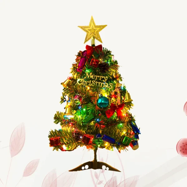 50 Cm LED Multicolor Christmas Tree for Holiday Window Decor